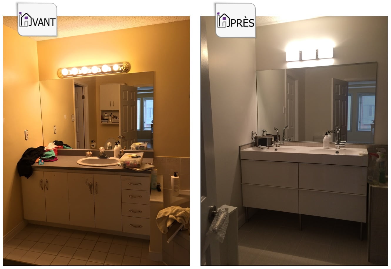 Une salle de bain rénovée pour faire augmenter la valeur de sa Une salle de bain rénovée pour faire augmenter la valeur de sa